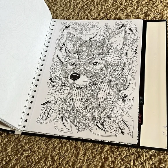 Kaleidoscope coloring book - Picture 3 of 8